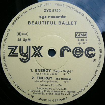 Beautiful Ballet : Energy (Rudy's Remix) (12")