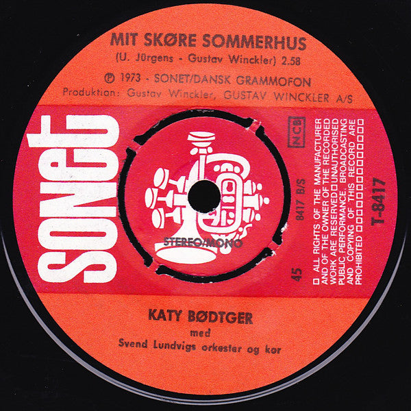 Katy Bødtger : Fest I Gaden (7")