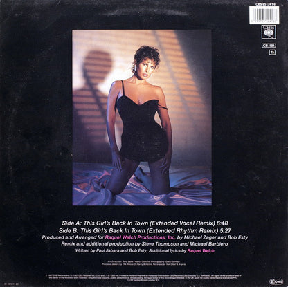 Raquel Welch : This Girl's Back In Town (12", Maxi)