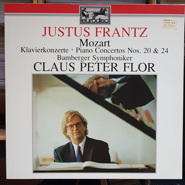 Justus Frantz, Wolfgang Amadeus Mozart, Bamberger Symphoniker, Claus Peter Flor : Klavierkonzerte No. 20 & 24 (LP, Album)