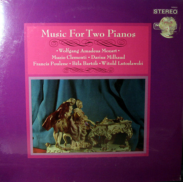 Wolfgang Amadeus Mozart, Muzio Clementi, Darius Milhaud, Francis Poulenc, Béla Bartók, Witold Lutoslawski : Music For Two Pianos (LP, Comp)