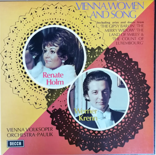 Renate Holm, Werner Krenn, Wiener Volksopernorchester • Anton Paulik : Vienna, Women And Song (2xLP + Box)