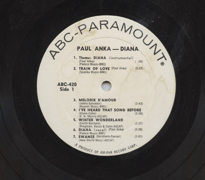 Paul Anka : Diana (LP, Mono, Promo)