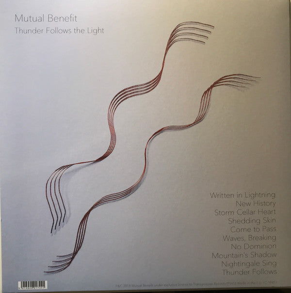 Mutual Benefit : Thunder Follows The Light (LP, Ltd, Blu)