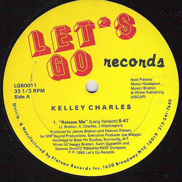 Kelly Charles : Release Me (12")