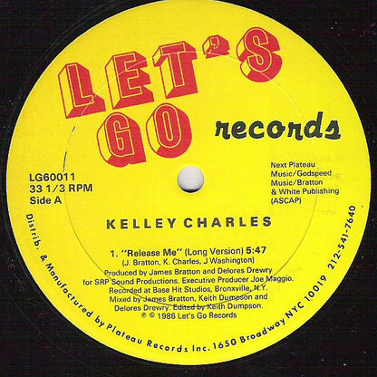 Kelly Charles : Release Me (12")