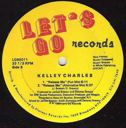 Kelly Charles : Release Me (12")