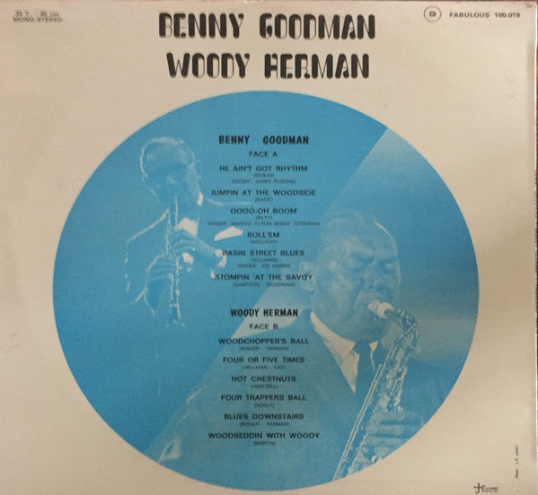 Benny Goodman, Woody Herman : Benny Goodman / Woody Herman (LP, Comp)