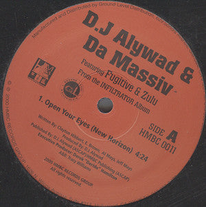 DJ Alywad & Da Massiv : Open Your Eyes (New Horizon) (12")