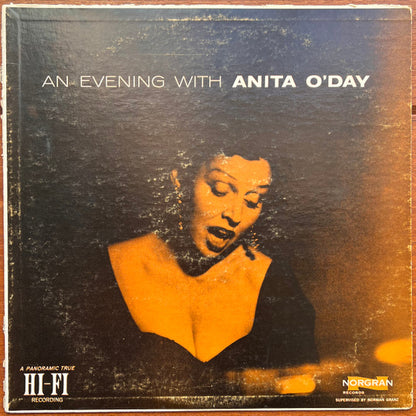 Anita O'Day : An Evening With Anita O'Day (LP, Album, Mono)