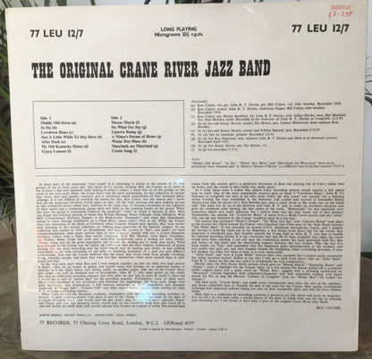 The Crane River Jazz Band : The Original Crane River Jazz Band (LP)