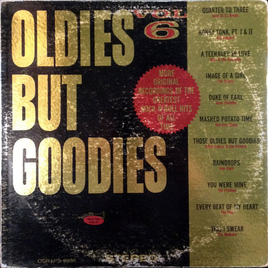 Various : Oldies But Goodies Vol. 6 (LP, Comp, Scr)