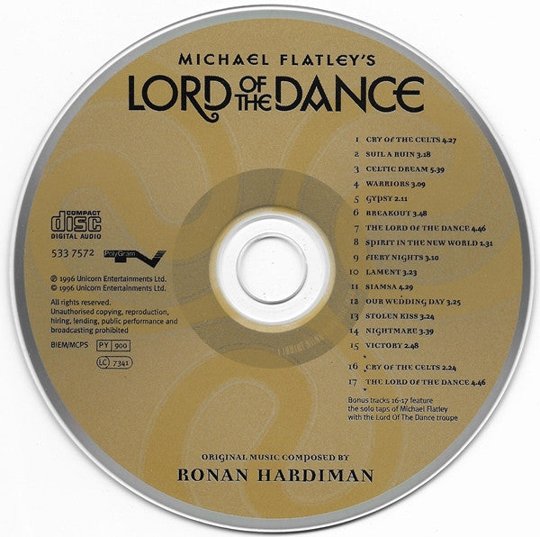 Ronan Hardiman : Michael Flatley's Lord Of The Dance (CD, Album)