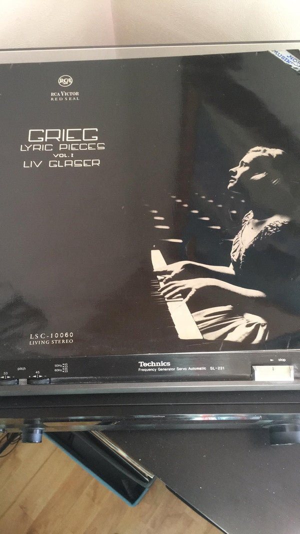 Edvard Grieg, Liv Glaser : Lyric Pieces Vol. Ⅰ (LP, RE)