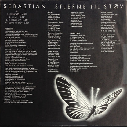 Sebastian (5) : Stjerne Til Støv (LP, Album, EEC)