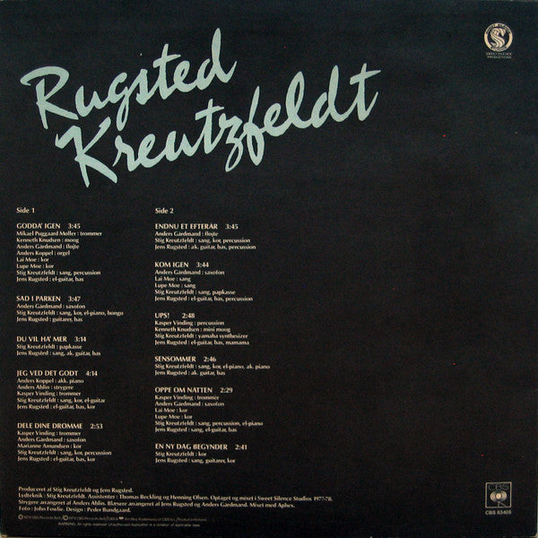 Rugsted/Kreutzfeldt : Rugsted Kreutzfeldt (LP, Album)