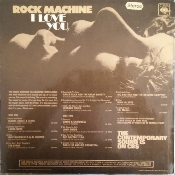 Various : Rock Machine (I Love You) (LP, Album, Smplr)