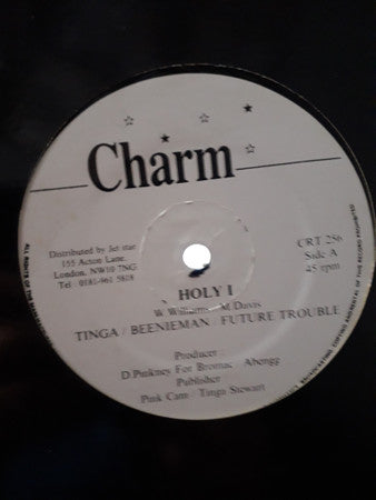 Beenie Man, Tinga Stewart, Future Troubles : Holy I (12")