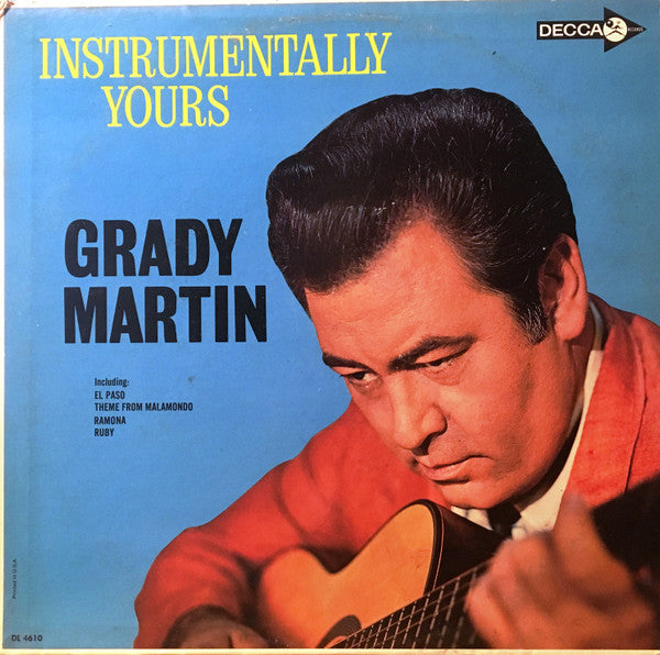 Grady Martin : Instrumentally Yours (LP, Album, Mono, Promo)