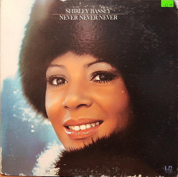 Shirley Bassey : Never Never Never (LP, Album, Gat)