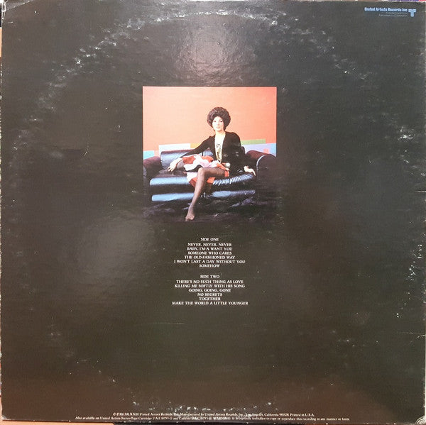 Shirley Bassey : Never Never Never (LP, Album, Gat)