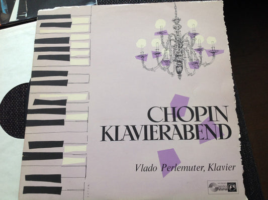 Frédéric Chopin - Vlado Perlemuter : Chopin - Klavierabend (LP, Mono)