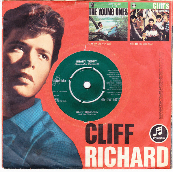 Cliff Richard : Ready Teddy (7", Single)