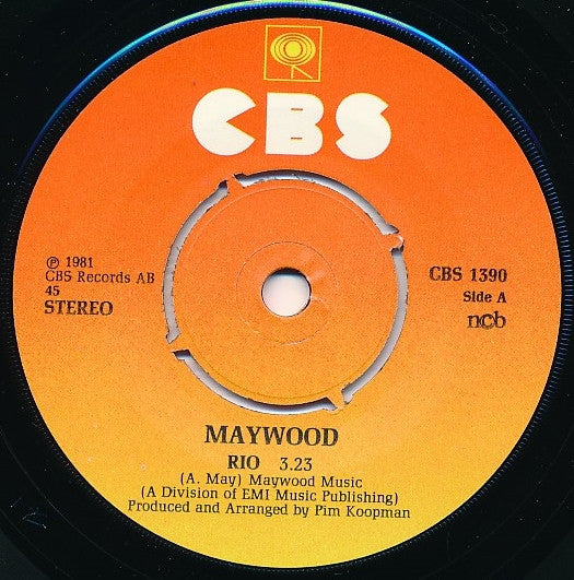 Maywood : Rio (7", Single)