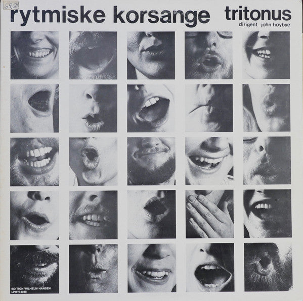 Tritonus (9) Dirigent John Høybye : Rytmiske Korsange (LP, Album)