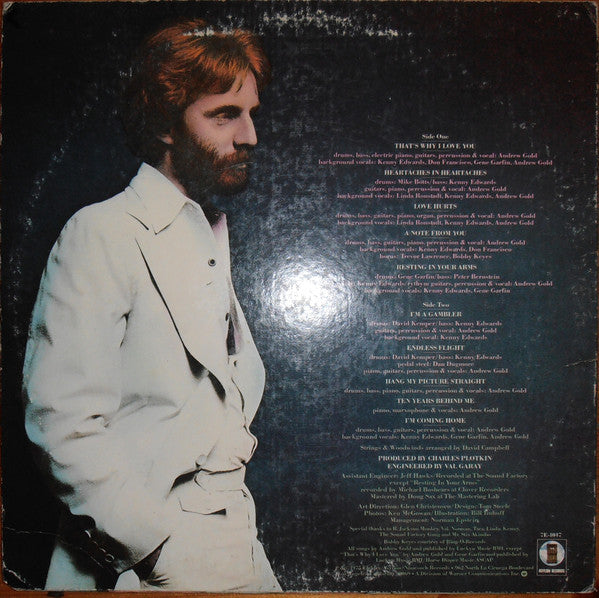 Andrew Gold : Andrew Gold (LP, Album, Pit)