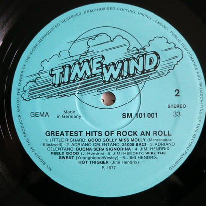 Various : Greatest Hits Of Rock 'N Roll (LP, Comp)