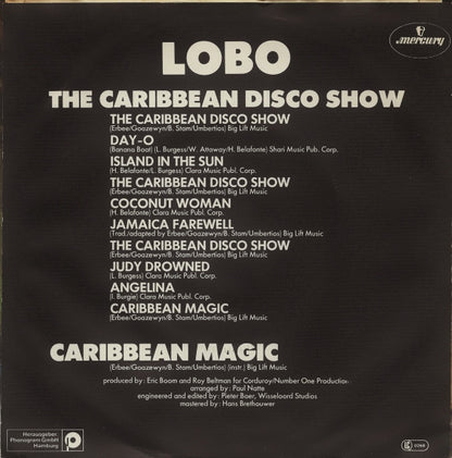 Lobo : Caribbean Disco Show (7", Single)