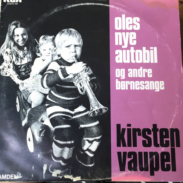 Kirsten Vaupel : Oles Nye Autobil Og Andre Børnesange (LP)