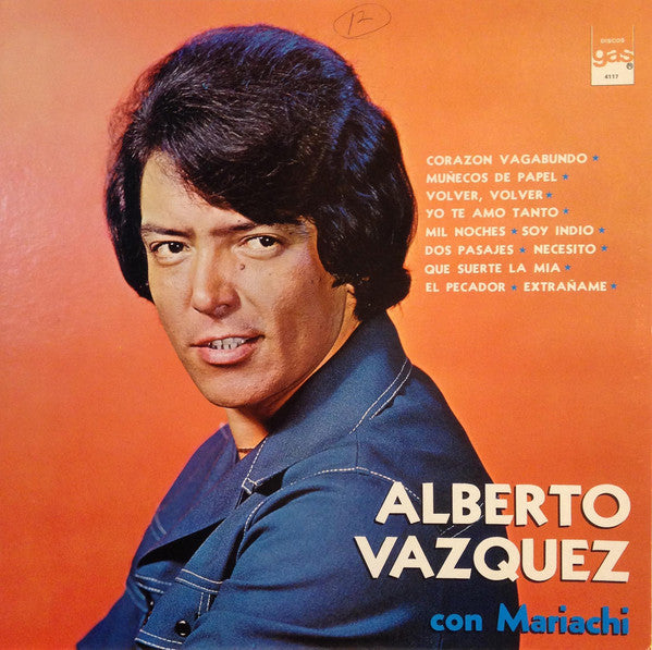 Alberto Vázquez : Con Mariachi (LP)