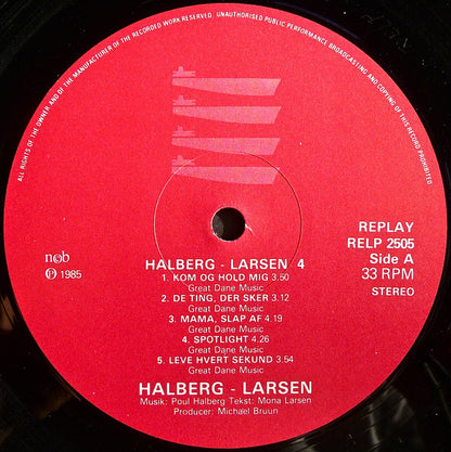 Halberg-Larsen : Halberg-Larsen 4 (LP, Album)