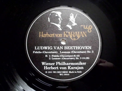 Ludwig van Beethoven, Richard Wagner, Herbert von Karajan, Ludwig van Beethoven, Wiener Philharmoniker : Tristan Und Isolde / Fidelio, Leonore,  (LP, Comp)