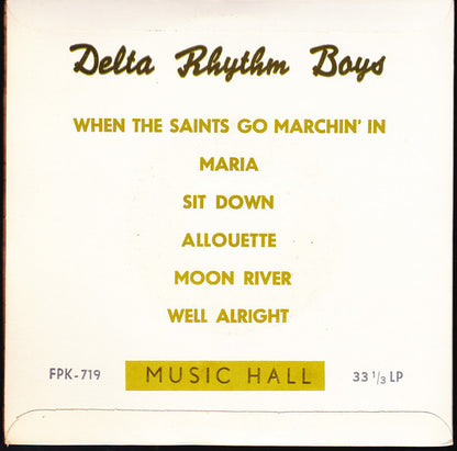 The Delta Rhythm Boys : The Delta Rhythm Boys (7")