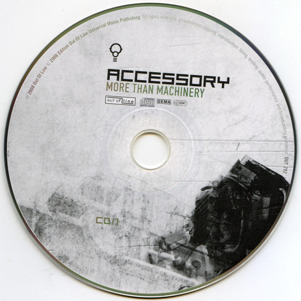 Accessory : More Than Machinery (CD, Album + CD)