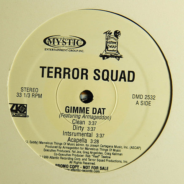 Terror Squad : Bring It On / Gimme Dat (12", Promo)