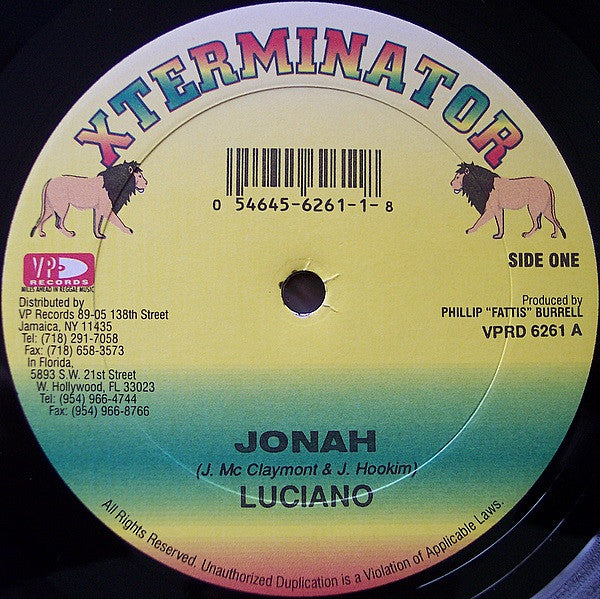 Luciano (2) : Jonah (12")