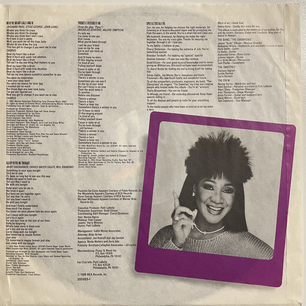 Patti LaBelle : Winner In You (LP, Album)