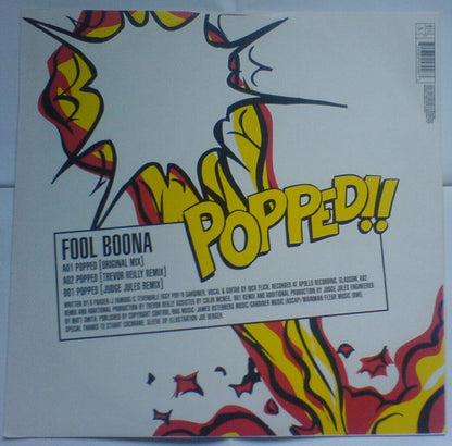 Fool Boona : Popped (12", Single)