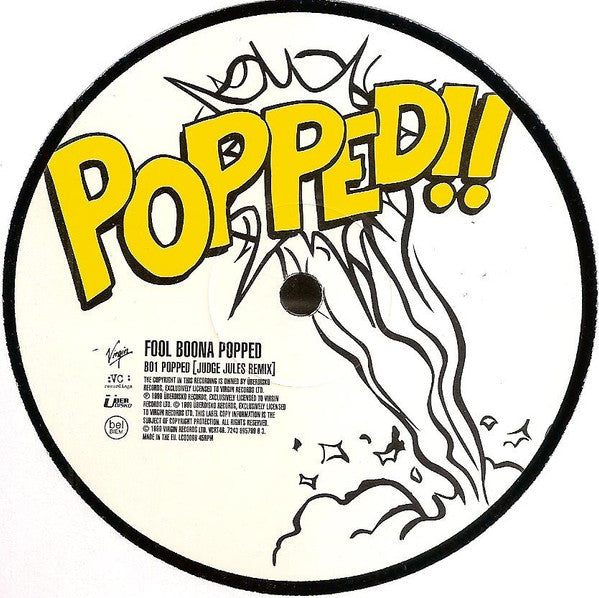 Fool Boona : Popped (12", Single)