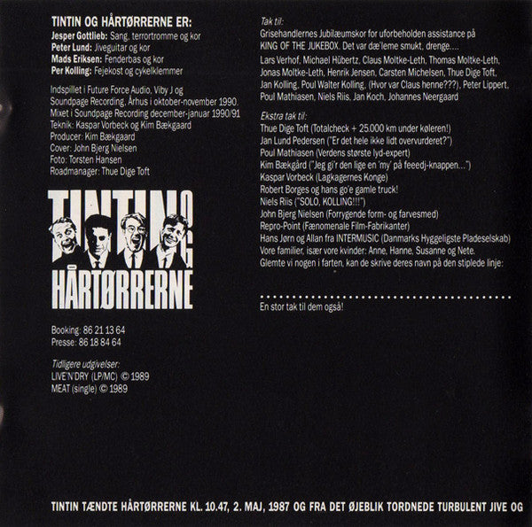 Tintin Og Hårtørrerne : Play That Jive (CD, Album)