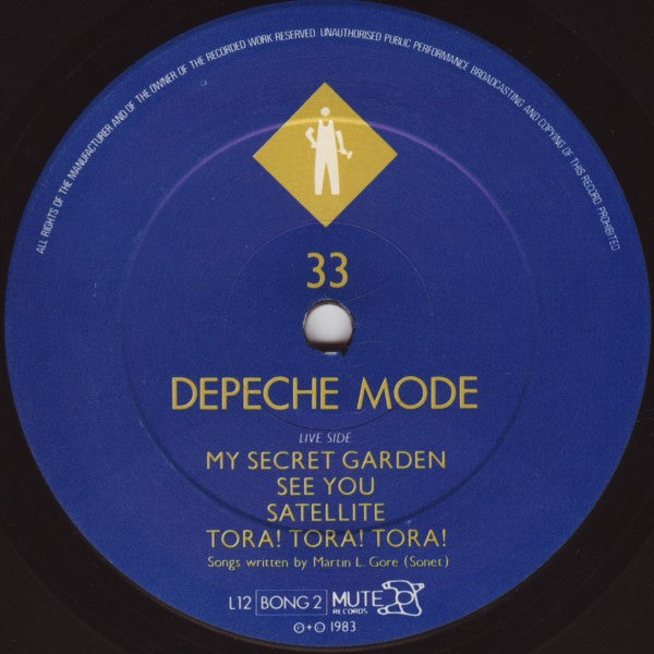 Depeche Mode : Get The Balance Right And Live Tracks (12", Single, Ltd, Num)