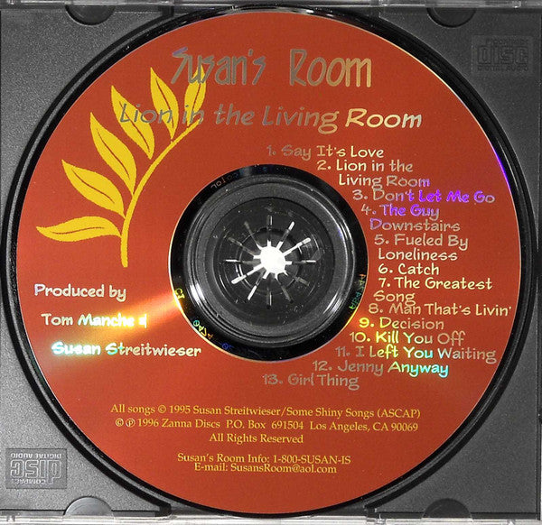 Susan's Room : Lion In The Living Room (CD, Album)