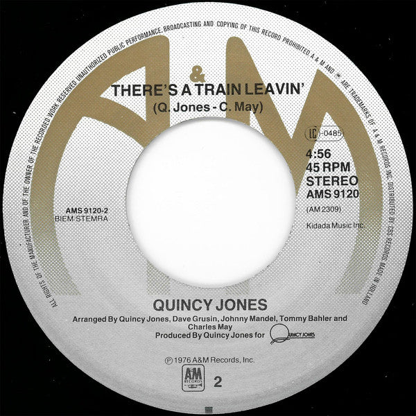 Quincy Jones : Ai No Corrida (7", Single)