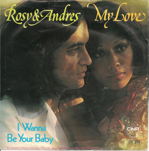 Rosy & Andres : My Love (7", Single)