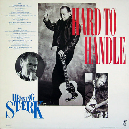 Henning Stærk : Hard To Handle (LP, Album)