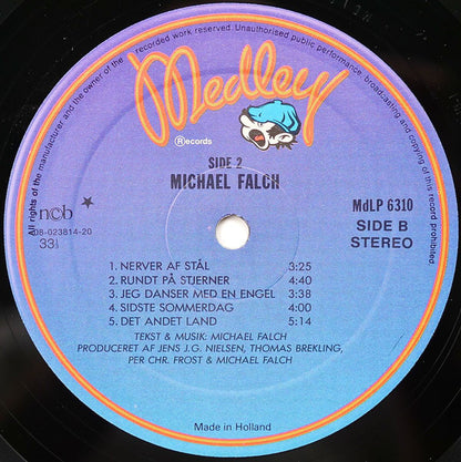 Michael Falch : Det Andet Land (LP, Album, RE)